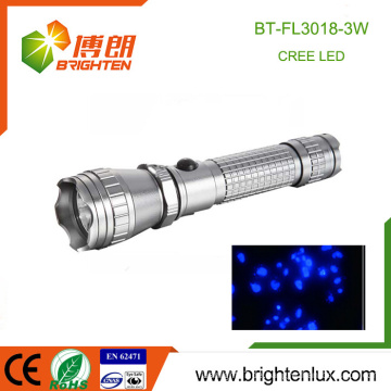 Fabrik Bulk Verkauf 370nm-375nm Leistungsstarke Aluminium Geld-Check Nachladbare LED uv Strobe-Licht